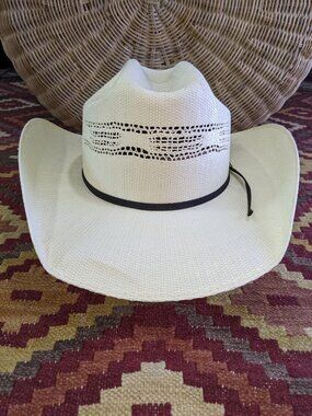 Twister Bangora Straw Cowboy Hat - Odessa 8